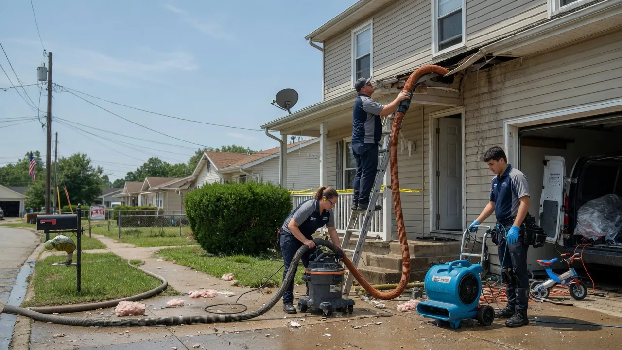 Water Damage Restoration in Pottsville, AR near me